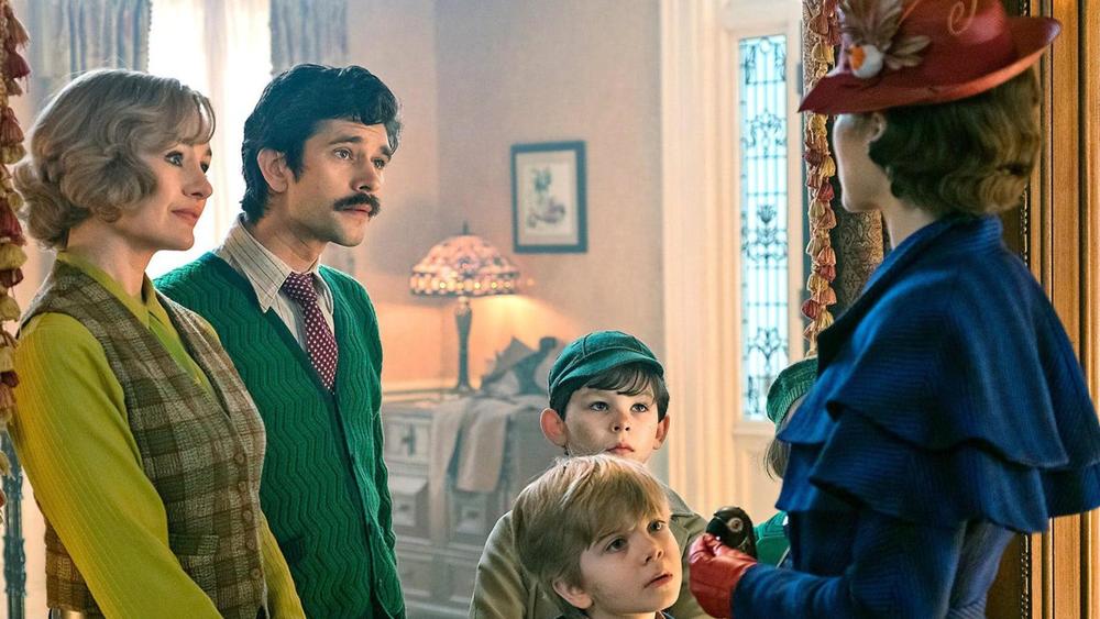 امیلی بلانت و بن ویشاو در فیلم سینمایی بازگشت مری پاپینز (Mary Poppins Returns)